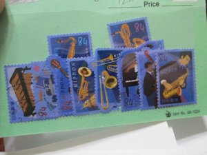 Japan #4363a-j used set  2025 SCV = $12.50