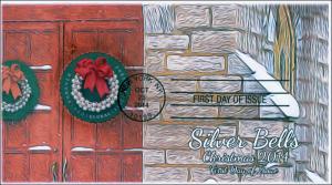 SC 4936, 2014, Silver Bells, Global Postage, Christmas, FDC, 14-226