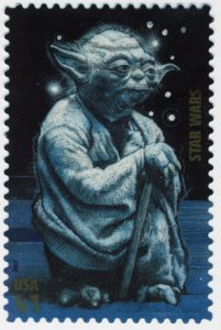 U.S. #4143n 41c Used, Self-Adhesive {Yoda)