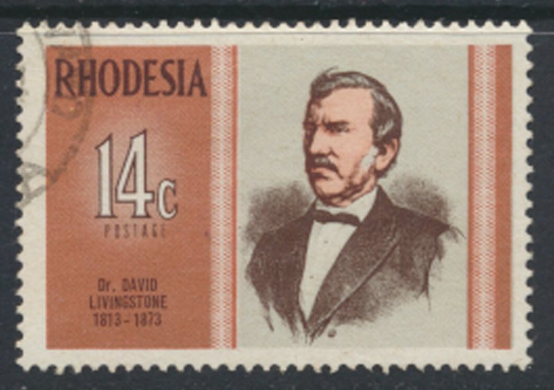 Rhodesia   SG 480   SC# 299 Used  Famous Rhodesians see scans / details 