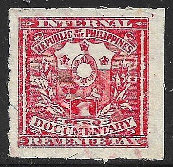 PHILIPPINES 1970 1p ARMS Documentary Revenue Bft 97 VFU