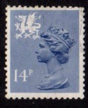 Wales - #WMMH23 Machin Queen Elizabeth II - Used