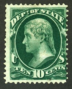 U.S. #O62 MINT NG