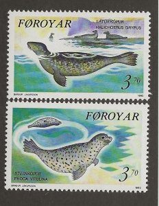 FAROE  # SC  239 - 40   MNH