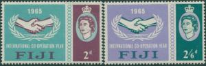 Fiji 1965 SG343-344 ICY set MNH