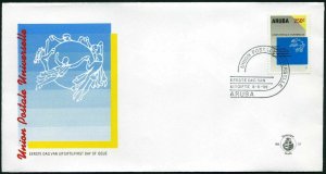 Aruba 49 FDC.Michel 60. Emblem UPU,1989.