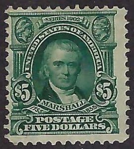 US Scott #313 Unused F-VF APS Cert 1998 Regummed