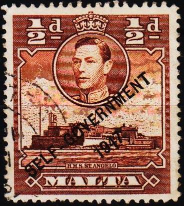 Malta.1948 1/2d S.G.235 Fine Used