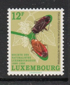 Luxembourg Sc 837 1990 Naturalists Society Anniversary mint NH