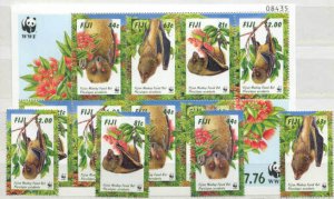 Fiji 797-800a MNH WWF-97/Monkies SCV31