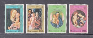 Monserrat Scott #296-299 MH