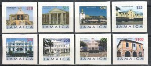 Jamaica Stamp 1046-1053  - Buildings definitive set of 8