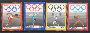 Poland #1646-1649 Mint Never Hinged E565