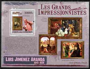 Comoro Islands 2009 The Impressionists - Luis Jimenez Ara...