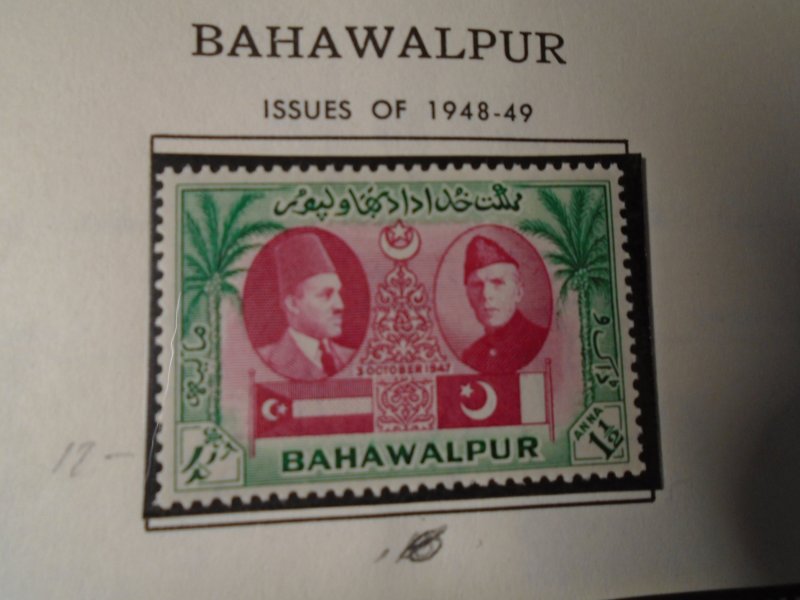 Pakistan : Bahawalpur  #  17  MNH