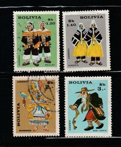 Bolivia C274-C277 Set U Folklore (B)