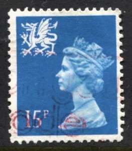 STAMP STATION PERTH Wales #WMH26 QEII Definitive Used 1971-1993