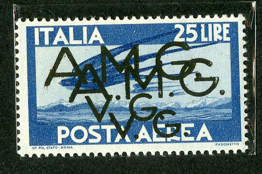 Italy Stamps Venezia Air Mail Double Overprint Rare