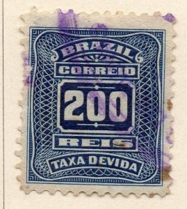 Brazil 1906 Early Issue Fine Used 200r. NW-16954