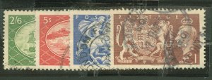 Great Britain #286-9 Used Single (Complete Set)