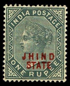 1885 India Jind #43 - OGXXLH - VF - CV$290.00 (ESP#4442)