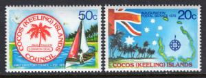 Cocos Keeling Islands 32-33 MNH VF