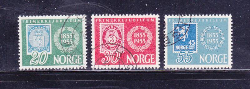 Norway 337-339 Set U Stamps on Stamps (C)