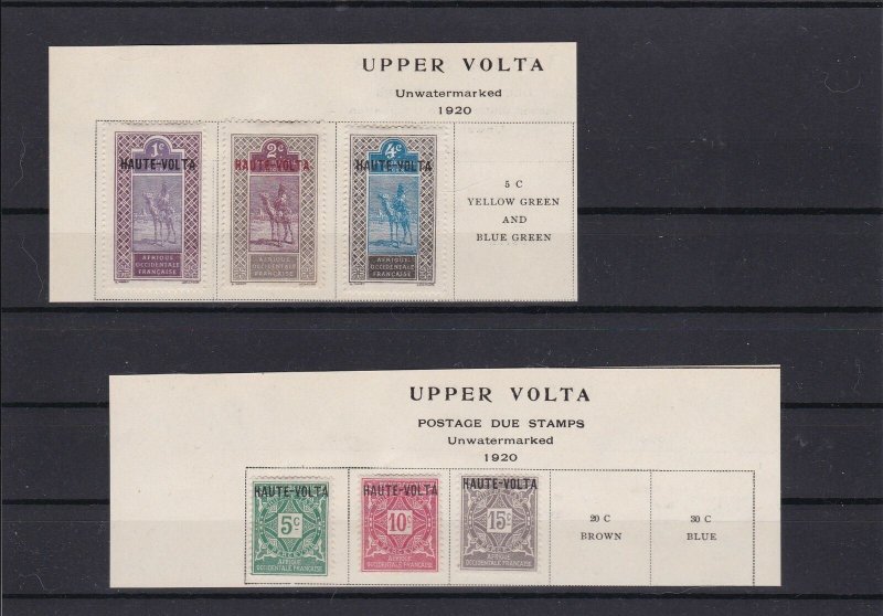 upper volta stamps ref r10535 