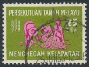 Malaya Persekutuan Tanah Melayu SC# 111 Used  Freedom from Hunger see scans