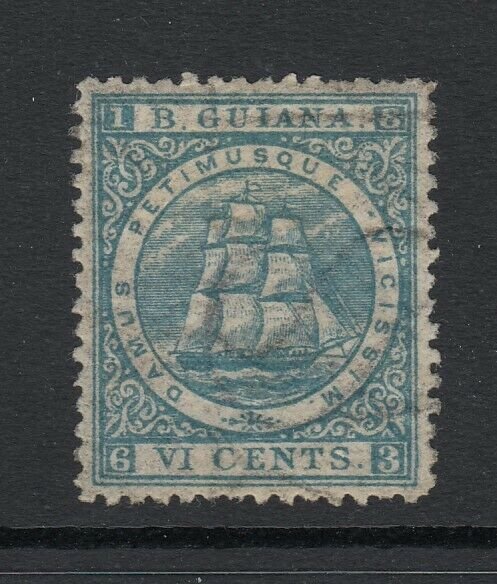 British Guiana, Sc 64a (SG 72), MHR, w/ Papermaker's watermark