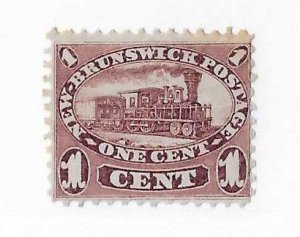 New Brunswick Sc #6 1c violet brown OG VF