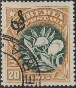 Liberia, #O64 Used  From 1909-12