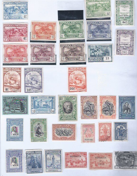 PORTUGAL 1924-1959 220 STAMPS SCV $66.00++