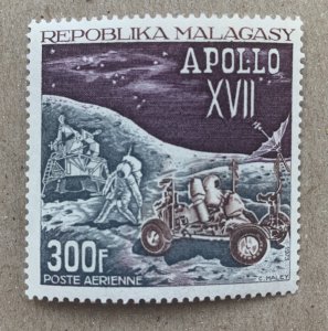 Malagasy 1973 Apollo 17, MNH.  Scott C111, CV $4.00