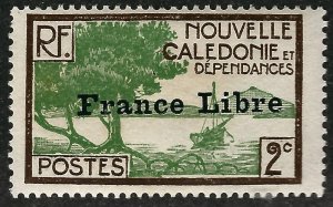 New Caledonia France Libre #218 Mint F-vf ....French Colonies are Hot!