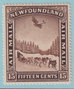 NEWFOUNDLAND C6 AIRMAIL MINT HINGED OG* NO FAULTS VERY FINE!  JQZ