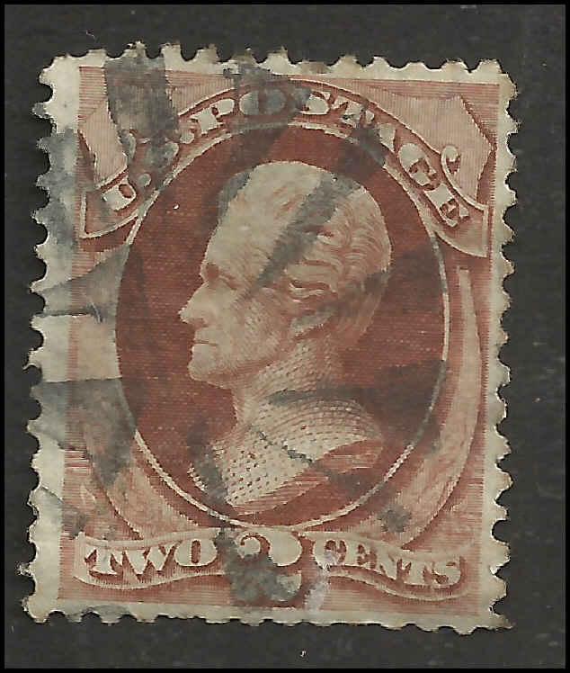 # 146 Red Brown Used Andrew Jackson