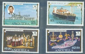 Anguilla #297-300  Single (Complete Set)