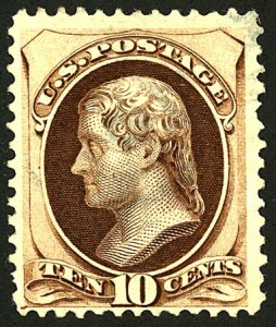 U.S. #161 USED BLUE CANCEL