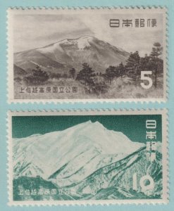 JAPAN 600 - 601 MINT HINGED OG*NO FAULTS VERY FINE R723