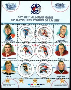 CANADA SG1963a 2000 NATIONAL HOCKEY LEAGUE MNH