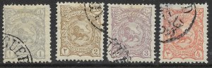 Iran #104-107 Used.  Nice set.