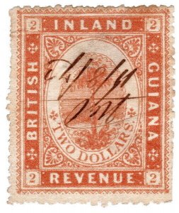 (I.B) British Guiana Revenue : Inland Revenue $2