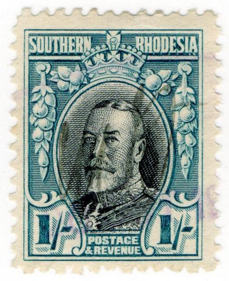 (I.B) Southern Rhodesia Revenue : Duty Stamp 1/-