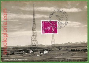 15620 - Switzerland - MAXIMUM CARD - 1952 - Sottens, Broadcasting Station-