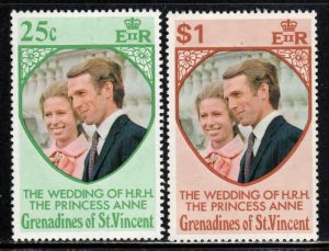 St. Vincent Grenadines # 1-2 ~ Cplt Set of 2 ~ Mint, NH