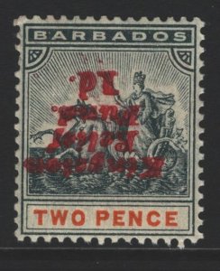 Barbados Sc#B1e MH SG#153c