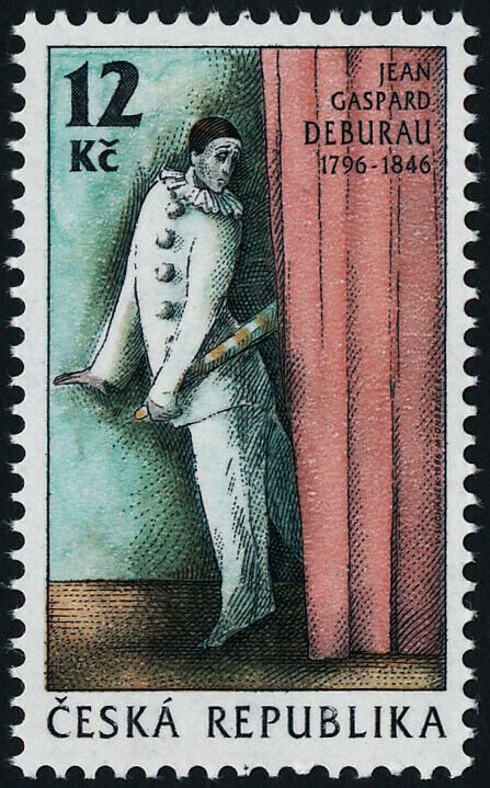 Czech Republic 2986 MNH Jean Gaspart Deburau, Mime