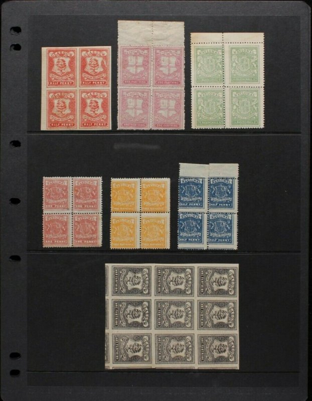 GREAT BRITAIN - Circular Delivery Companies collection SG cat £10,700++ 