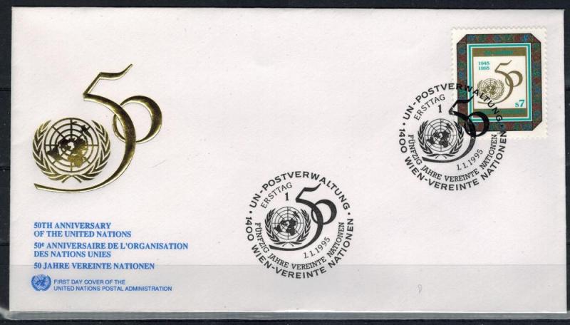 United Nations - Offices in Vienna - Scott 178 FDC